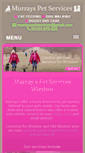 Mobile Screenshot of murrayspetservices.com